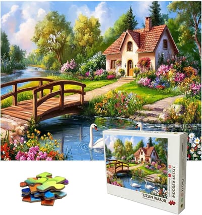 Legpuzzels Volwassenen - Houten Puzzels - Ontspanning Thuis - 3000 Stukjes - 120 x 90 cm - Landschap Thema