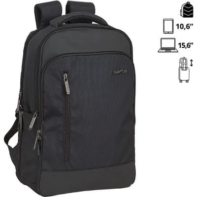 Rugtas voor Laptop en Tablet met USB Uitgang Safta Business