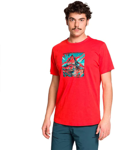 Trangoworld Warnick T-shirt Met Korte Mouwen Rood M Man
