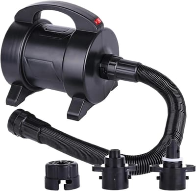 Elektrische Luchtpomp - Opblaaspomp Ontluchter - Snel Opblazen - Met 2 Mondstukken - 4.0 psi - Universeel