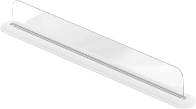 Keuken Spatscherm - Spatwand Spoelbak - Schoon Aanrecht - Sterke Zuigtechnologie - 40 cm - Wit
