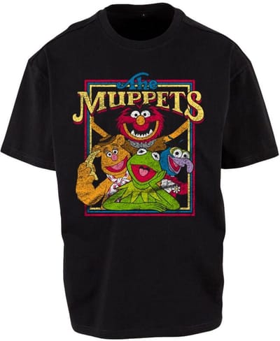 Die Muppets T-shirt - Vintage Group Shot - M tot 3XL - voor Mannen - zwart