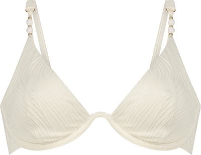 Hunkemöller Dames Badmode Bikinitop Cozumel - Wit - maat F70