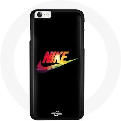 Coque Iphone 8 Nike logo multicolore