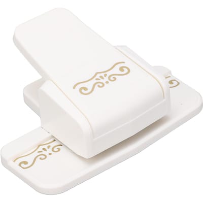 Poinçons d'artisanat Outil de succès Mignon Multifonctionnel Coupeur en métal portable Dentelle Gaufrage Perforatrice à papier pour Décoratif white