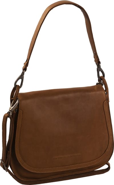 The Chesterfield Brand Schoudertas Schoudertas Jakarta Shoulderbag Cognac Bruine