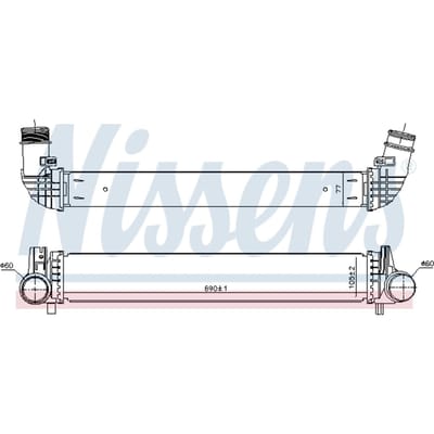 Intercooler NISSENS 961481