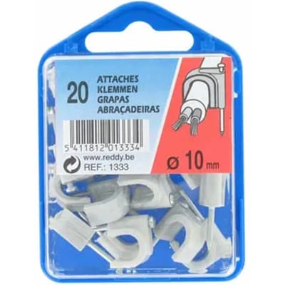 Reddy Clips 10mm Grijs 20st.