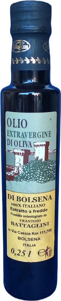 Battaglini Olijfolie - Extra Vergine - Italië - fles 250ml
