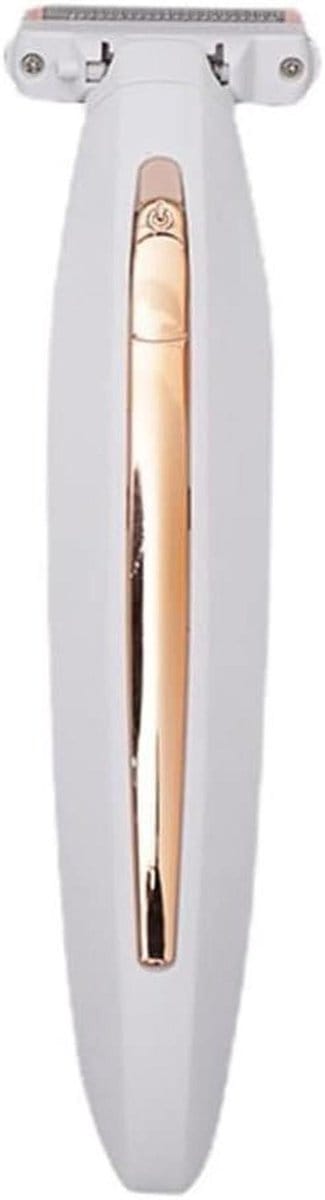 Elektrische Lady Shaver - Draagbare Ontharing - Gladde Huid - Pijnloze Verwijdering - 15 x 4 x 2.8 cm - Wit