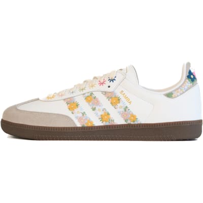 Adidas Originals X Juice Samba Og Floral Fresh Summer Limited Duurzame Low-Top Sneakers Unisex Sneakers Wit HQ5155 36⅔ white