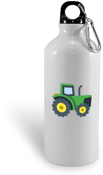 Hacebo® - Trekker waterfles - Tractor - Boeren - Boerderij - voertuig - water fles - 400ML