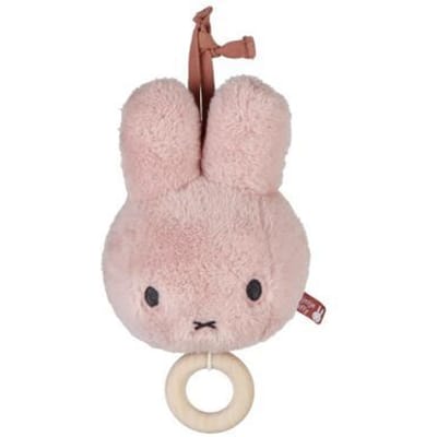 Nijntje Miffy Fluffy Muziekdoosje roze Speelfiguren & personages