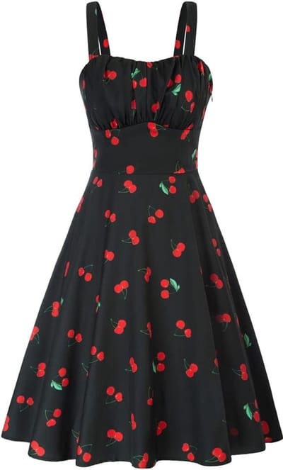 Zomer Cocktailjurk Dames met Spaghettibandjes - Elegante A-lijn Vrijetijdsjurk