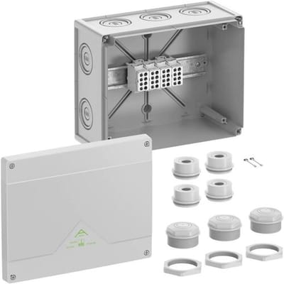Spelsberg Abox HA 250 Aftakkast (l x b x h) 202 x 252 x 120 mm Grijs IP54, IP66 1 stuk(s)