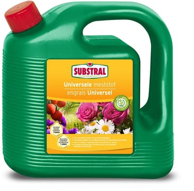 Universele meststof Substral - 2 liter - set van 2 stuks - Geconcentreerde, vloeibare meststof - Universeel gebruik - Gezonde, sterke planten