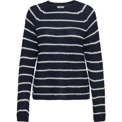 Jacqueline de Yong Jdyellen ls oneck raglan pullover knt dessin
