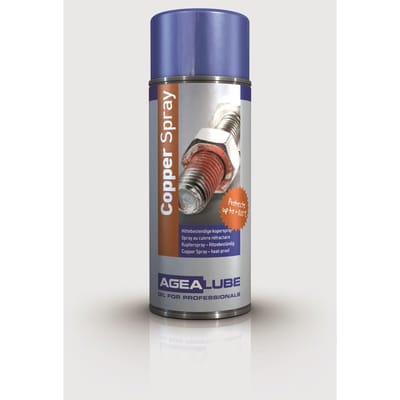 AgeaLube Copper Spray Hittebestendig Smeermiddel & Anti-Seize Spray 400 ml