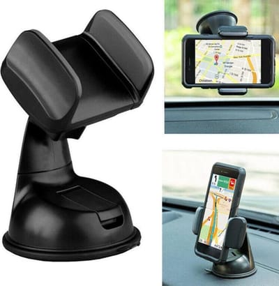Universele Auto Telefoon Houder LB-490 360 ° Rotatie Stand Mount Slicone Sucker Voorruit Auto Mobiele Telefoonhouder Auto Navigatie Beugel