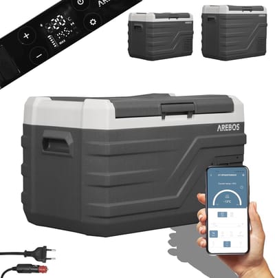 Elektrische Koelbox 26 Liter met APP-bediening | Koeling, Vriezing en Warmhouden