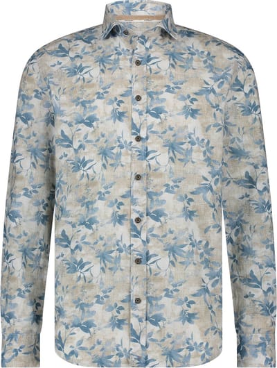 State Of Art Overhemd Print Struc - Maat XL - Heren - Overhemden Casual