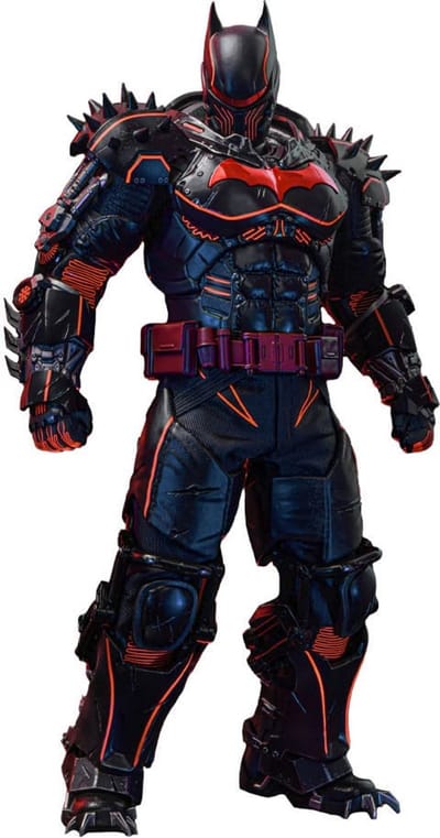 Hot Toys Batman Arkham Origins Videogame Masterpiece Action Figure 1/6 XE Suit Hellbat Version Hot Toys Exclusive 33 cm Action Figuur: 30 cm