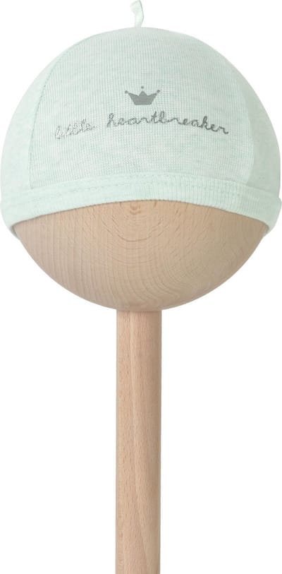 BAMBAM Babymutsje "little heartbreaker" - Lagoon groen - Baby cadeau