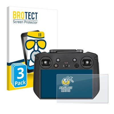 BROTECT - Screenprotector voor DJI RC Pro - Folie Beschermfolie Beschermglas matte 3 Stuks