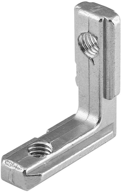 Aluminium 90° Hoekverbinder voor Staal - Set van 10 Stuks - Duurzaam en Lichtgewicht Fittings voor Bouwprojecten