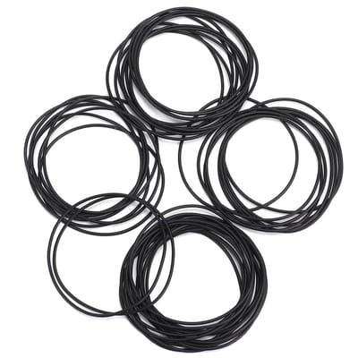 Dailygoods- O-Ringen Set 500 Stuks - Rubber O-Ringen - Waterbestendige O-Ringen - Horloge Reparatie Gereedschap - 0,7/0,8 Type - Hoogwaardig Materiaal - Horloge Pakkingen