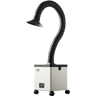 Soldeerrookafzuiger 85W Borstelloze Rookafzuiger met 3-Traps Filters