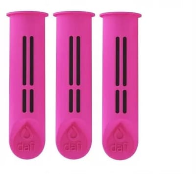 Dafi - Filters voor Waterfilterfles - 3 Stuks - Roze / Flamingo - 150L Capaciteit - Voor Dafi Soft & Solid