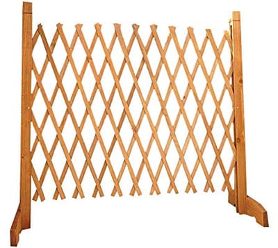 Uittrekbaar traphek 90 cm - Massief Hout voor Binnen en Buiten