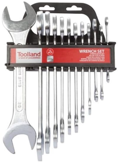 Steeksleutelset - Gereedschap Set - Reparaties Uitvoeren - Chroom-vanadium Materiaal - 6-32 mm 12-delig