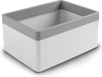 Sunware - Sigma home organiser 3,3L wit grijs - 24 x 18 x 11,4 cm