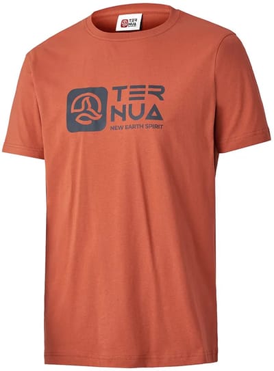 Ternua Ailik T-shirt Met Korte Mouwen Oranje XL Man