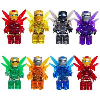 Bouwstenen, humanoïde poppen, speelgoed, miniatuurfiguren, kinderspeelgoed, Figures Assemble Speelgoed Creeper voor Kinderen Educatief Speelgoed