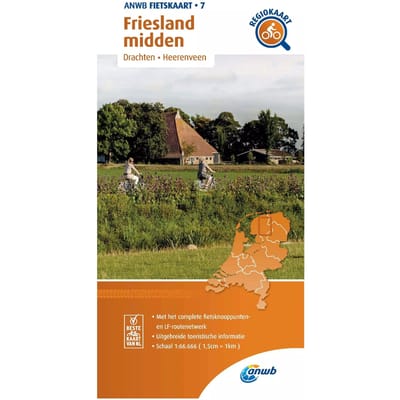 ANWB Fietskaart 7 - Friesland Midden