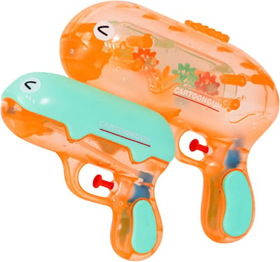 Waterpret Speelgoed - Buitenspeelgoed Set - Feestjes Tuin Spelletjes - Walvis Ontwerp Vrolijk - 24x19cm 650ml - Oranje
