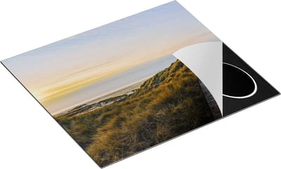 Chefcare Inductie Beschermer Lange Voetpad door de Duinen - 60x50 cm - Afdekplaat Inductie - Kookplaat Beschermer - Inductie Mat