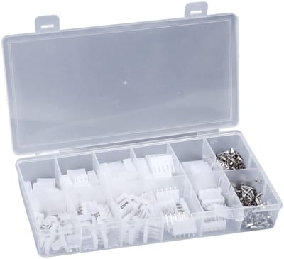 Dailygoods - Terminal Block Assortiment Kit - 230PCS - Handig en Draagbaar Ontwerp - CH3.96MM - Veilige Verbinding - Geschikt voor Bedraden en Verbind...
