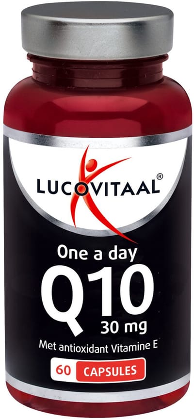Lucovitaal One a Day Q10 30mg Voedingssupplement - 60 capsules
