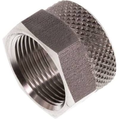 10x8 M16x1mm Union Nut RVS