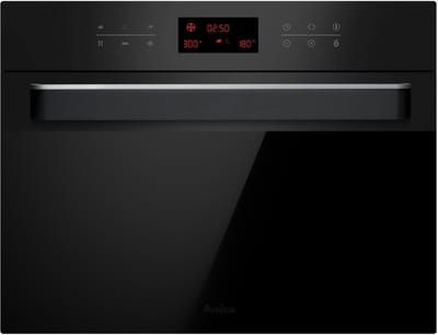 Amica Compacte ingebouwde mutifunctionele oven AMMB44E3GCB Q-TYPE - 44 l - 13 Programma's - Grill - Magnetron - Hetelucht