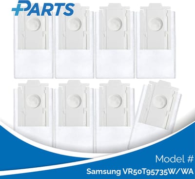 Samsung VR50T95735W/WA Stofzakken (8 Stuks, Plus.Parts® alternatief voor VCA-RDB95)