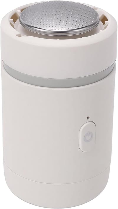 Elektrische Voetvijl - Voetscrubber Eeltverwijderaar - Voetverzorging Thuis - Automatische Eeltverwijdering - 55 x 105 mm - Wit