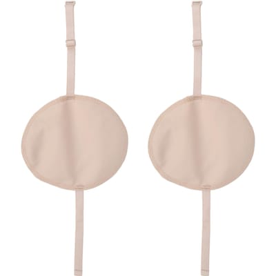 2 stuks herbruikbare, aangepaste, ademende katoenen okselzweetbandpads voor vrouwen en mannen