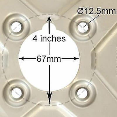 4.80/4.00-8, voor de openbare weg goedgekeurd, velgen voor hoge snelheden, 265 kg, 400 8, 4-laags, 4 inch PCD – set van 4
