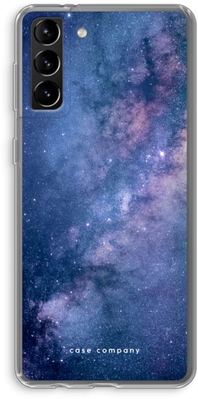 Hoesje geschikt voor Samsung Galaxy S21 Plus hoesje - Nebula - Soft Cover Telefoonhoesje - Bescherming aan alle Kanten en Schermrand