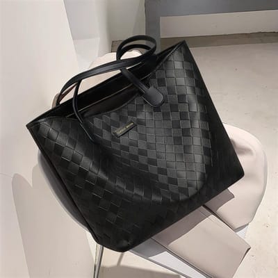 Tote Bag Nieuwe Dames Tas Herfst en Winter Handtas Grote Capaciteit Pendelen Schoudertas Echt Lederen Tas gray